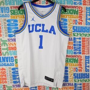Jordan UCLA Bruins Basketball Jersey Size M White New With Tags
